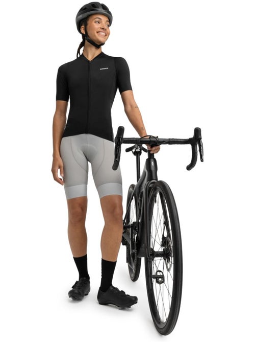 Maillot vélo manches courtes en tissu recyclé femme cyclisme femme m6r fly - Kiabi Maillot vélo manches courtes en tissu recyclé femme cyclisme femme m6r fly - Kiabi
