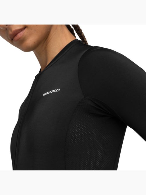 Maillot vélo manches courtes en tissu recyclé femme cyclisme femme m6r fly - Kiabi Maillot vélo manches courtes en tissu recyclé femme cyclisme femme m6r fly - Kiabi