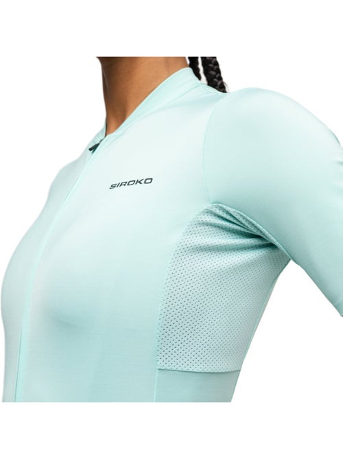 Maillot vélo manches courtes en tissu recyclé femme cyclisme femme m6r fresh - Kiabi Maillot vélo manches courtes en tissu recyclé femme cyclisme femme m6r fresh - Kiabi