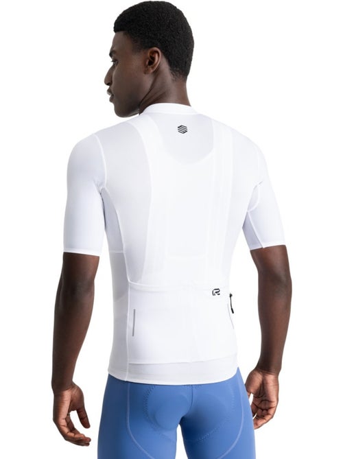 Maillot vélo manches courtes en tissu recyclé homme cyclisme homme m6r vent - Kiabi