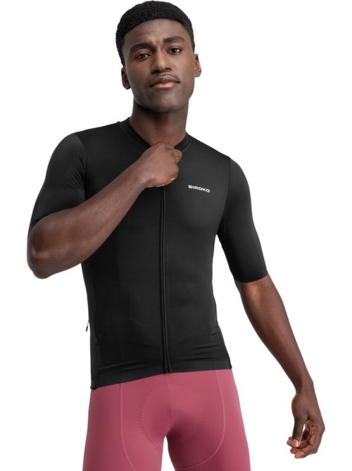 Maillot vélo manches courtes en tissu recyclé homme cyclisme homme m6r zero - Kiabi Maillot vélo manches courtes en tissu recyclé homme cyclisme homme m6r zero - Kiabi