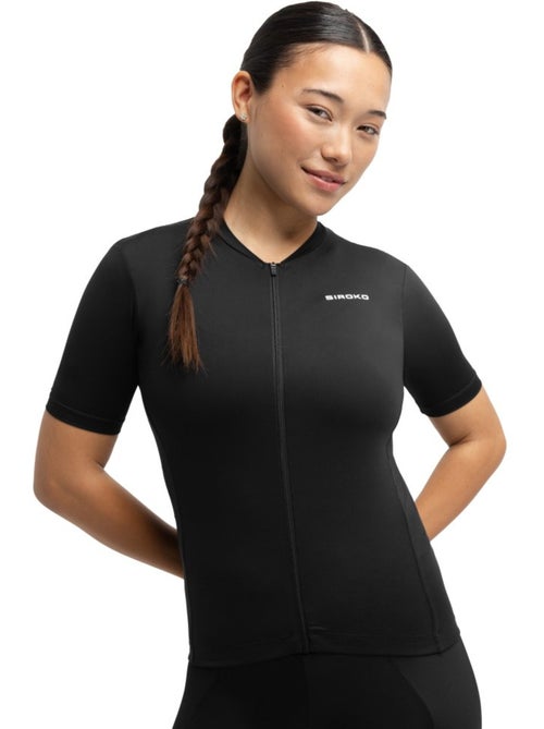 Maillot vélo manches courtes femme cyclisme femme core rainier - Kiabi