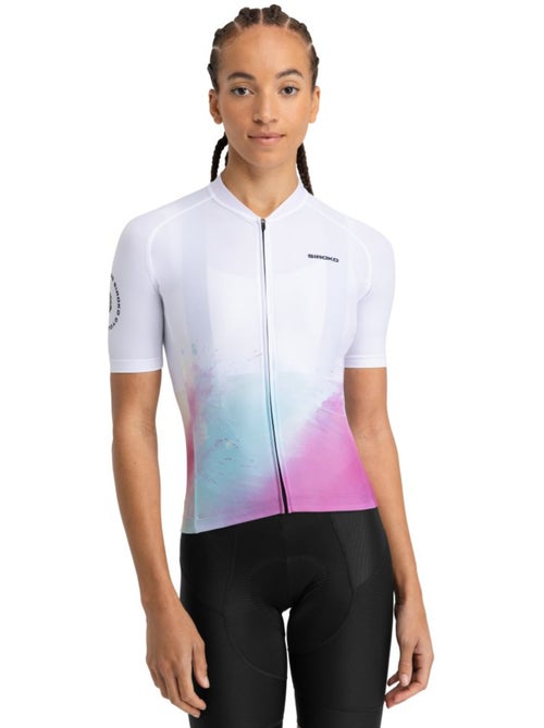 Maillot vélo manches courtes femme cyclisme femme m2 venturi - Kiabi