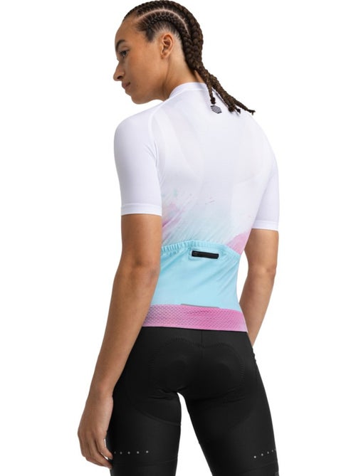 Maillot vélo manches courtes femme cyclisme femme m2 venturi - Kiabi