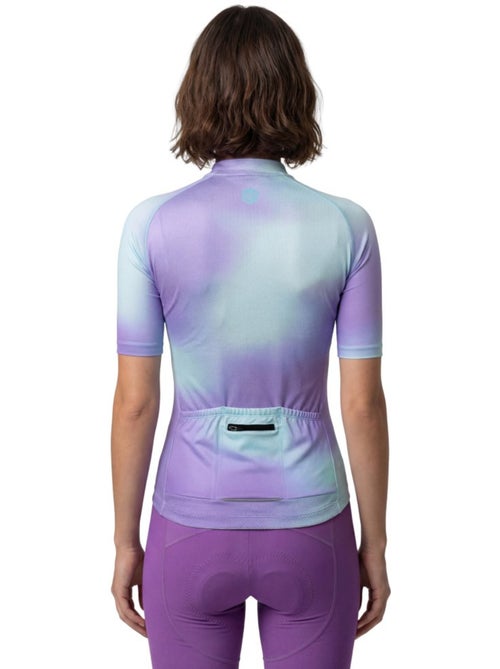 Maillot vélo manches courtes femme cyclisme femme m2-w nrc lilac - Kiabi