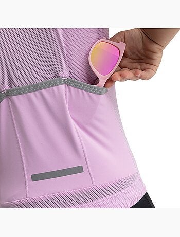 Maillot vélo manches courtes fille cyclisme enfants k-core brisa light