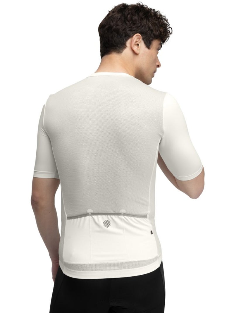 Maillot vélo manches courtes homme cyclisme homme core rim drive Blanc - Kiabi