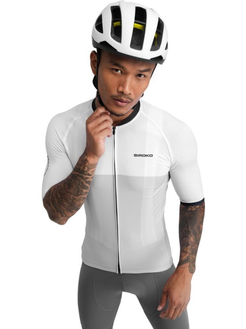 Maillot vélo manches courtes homme cyclisme homme m2 granfondo - Kiabi