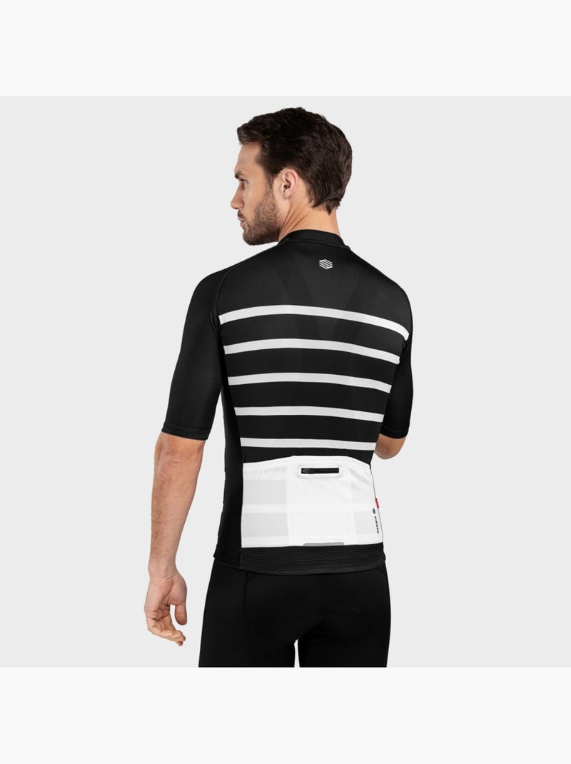 Maillot vélo manches courtes homme cyclisme homme m2 moors Noir - Kiabi