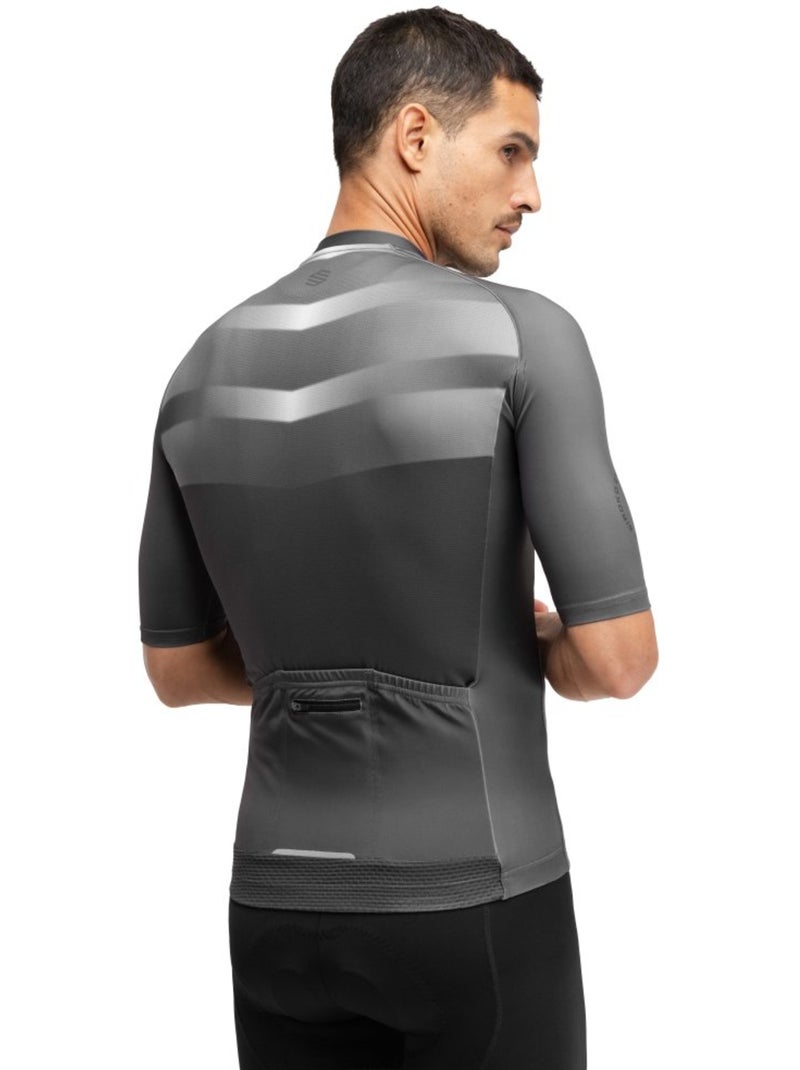 Maillot vélo manches courtes homme cyclisme homme m2 morcuera Noir - Kiabi