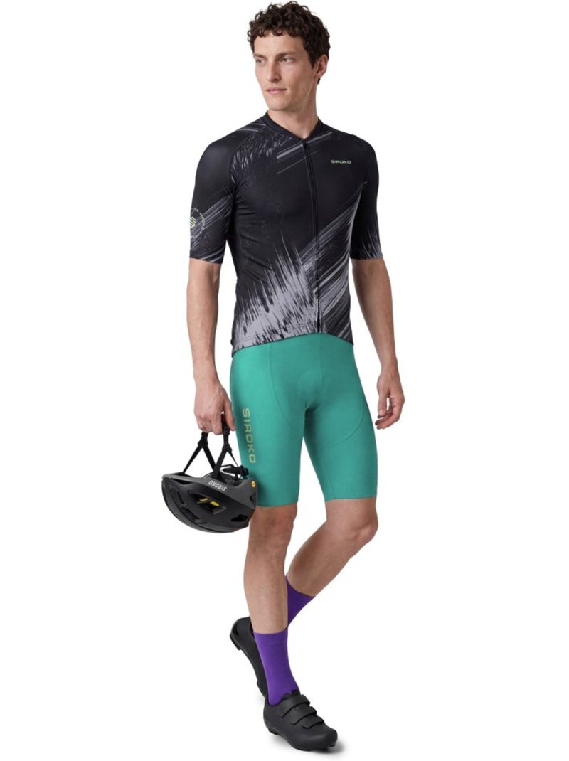 Maillot vélo manches courtes homme cyclisme homme m2 nrc Noir - Kiabi