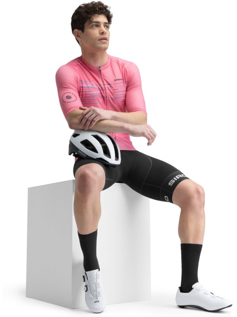 Maillot vélo manches courtes homme cyclisme homme m2 toscano Corail - Kiabi