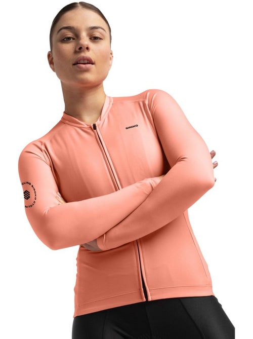 Maillot vélo manches longues femme cyclisme femme m2 ardenas - Kiabi