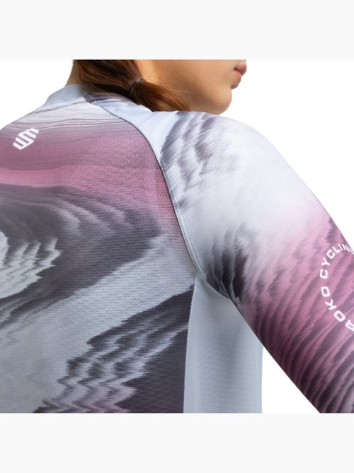 Maillot vélo manches longues femme cyclisme femme m2-w sancy - Kiabi