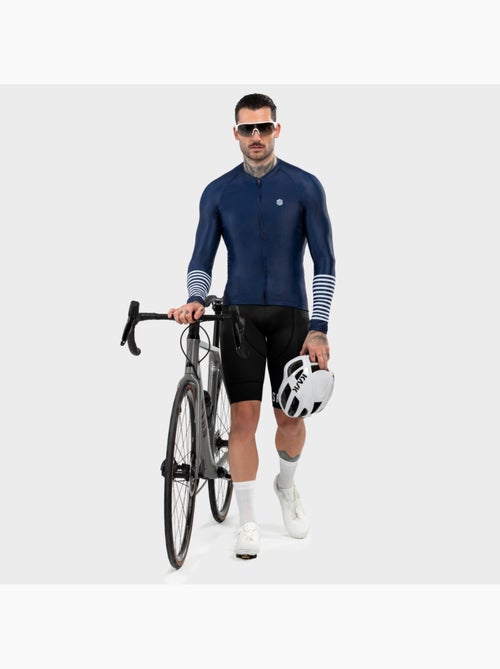 Maillot vélo manches longues homme cyclisme homme m2 alpine - Kiabi