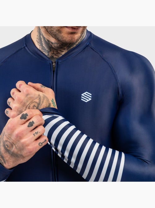 Maillot vélo manches longues homme cyclisme homme m2 alpine - Kiabi