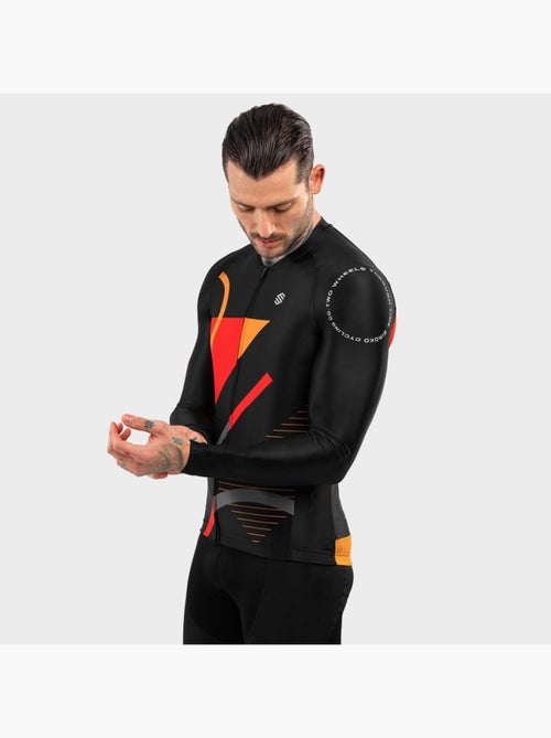 Maillot vélo manches longues homme cyclisme homme m2 arizona - Kiabi