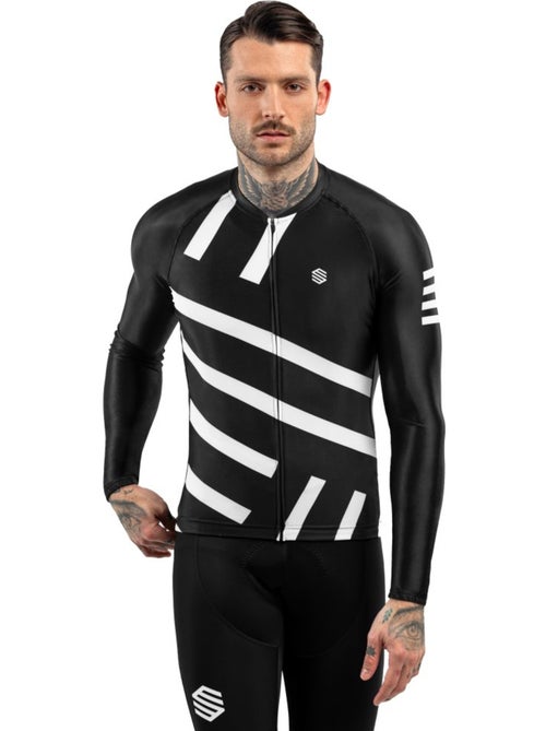 Maillot vélo manches longues homme cyclisme homme m2 leader - Kiabi