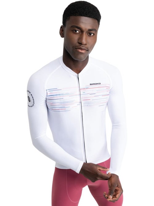 Maillot vélo manches longues homme cyclisme homme m2 noise - Kiabi