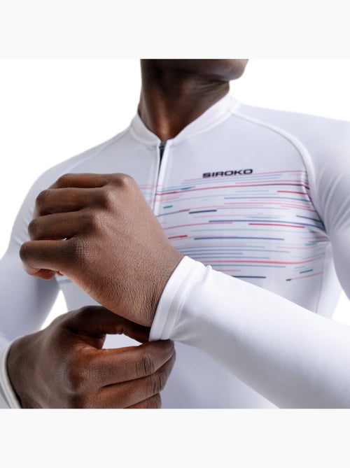 Maillot vélo manches longues homme cyclisme homme m2 noise - Kiabi