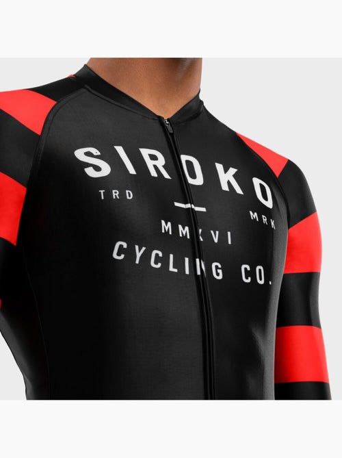 Maillot vélo manches longues homme cyclisme homme m2 rider - Kiabi