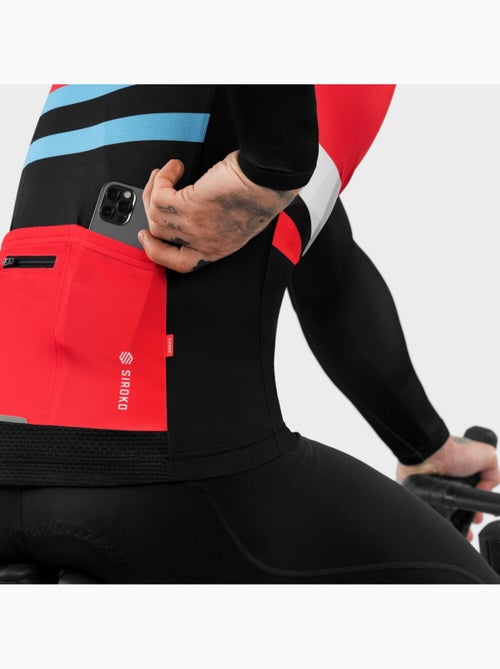 Maillot vélo manches longues homme cyclisme homme m2 riemst - Kiabi