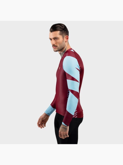 Maillot vélo manches longues homme cyclisme homme m2 road trip - Kiabi