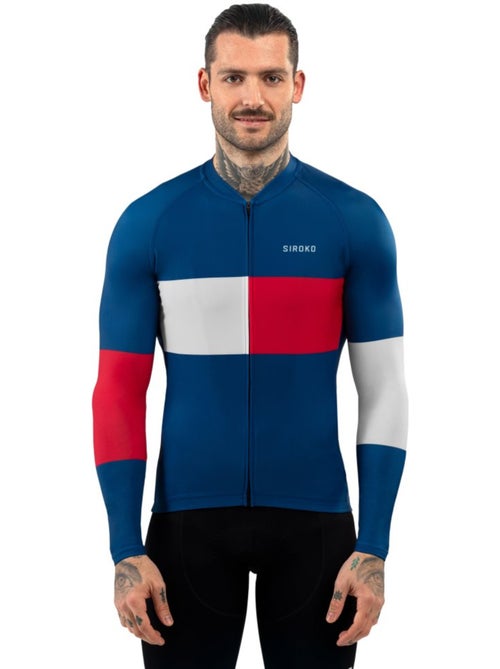 Maillot vélo manches longues homme cyclisme homme m2 vezzana - Kiabi