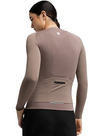 Maillot vélo manches longues sans zip femme femme m9-w scanuppia