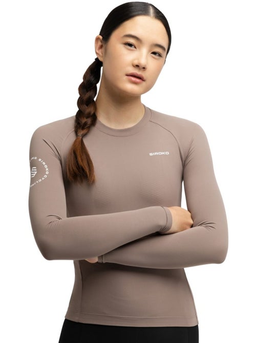 Maillot vélo manches longues sans zip femme femme m9-w scanuppia - Kiabi