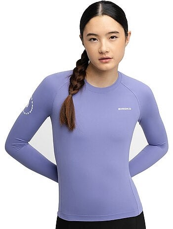 Maillot vélo manches longues sans zip femme femme m9-w scanuppia