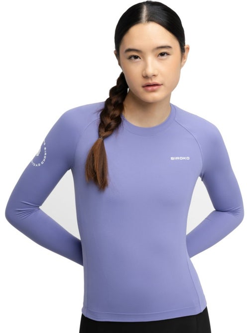 Maillot vélo manches longues sans zip femme femme m9-w scanuppia - Kiabi
