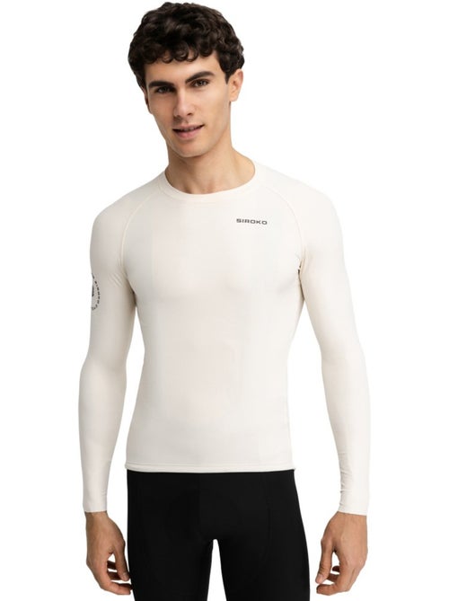 Maillot vélo manches longues sans zip homme homme m9 scanuppia - Kiabi