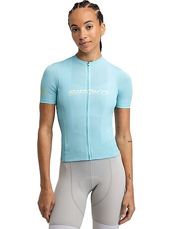 Maillot vélo mesh manches courtes femme cyclisme femme m8 habitat