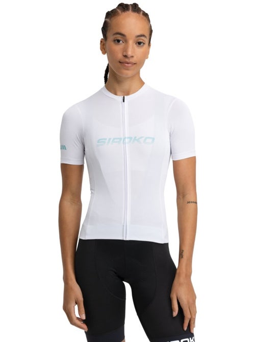 Maillot vélo mesh manches courtes femme cyclisme femme m8 luna - Kiabi