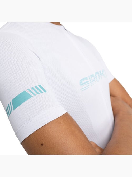 Maillot vélo mesh manches courtes femme cyclisme femme m8 luna - Kiabi