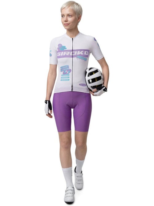 Maillot vélo mesh manches courtes femme cyclisme femme m8-w nrc - Kiabi