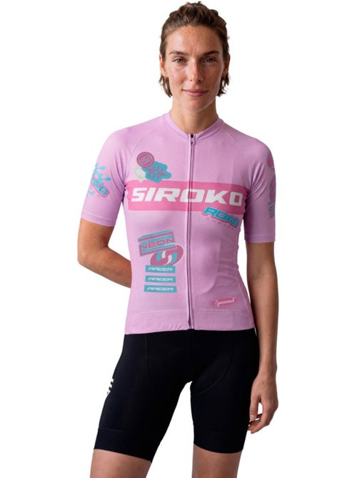 Maillot vélo mesh manches courtes femme cyclisme femme m8-w nrc - Kiabi