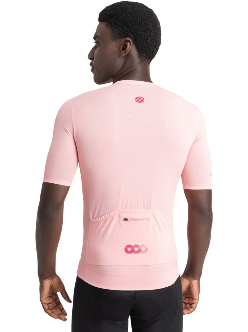 Maillot vélo mesh manches courtes homme cyclisme homme m8 metre Rose - Kiabi