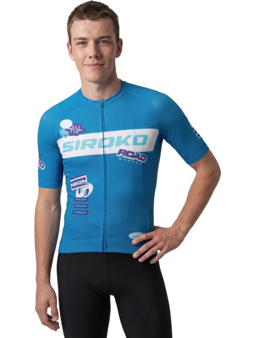 Maillot vélo mesh manches courtes homme cyclisme homme m8 nrc - Kiabi