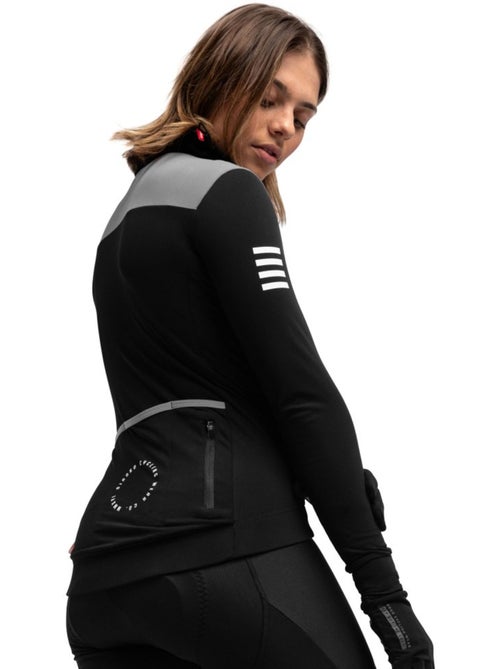 Maillot vélo thermique femme cyclisme femme srx m4 selva negra - Kiabi