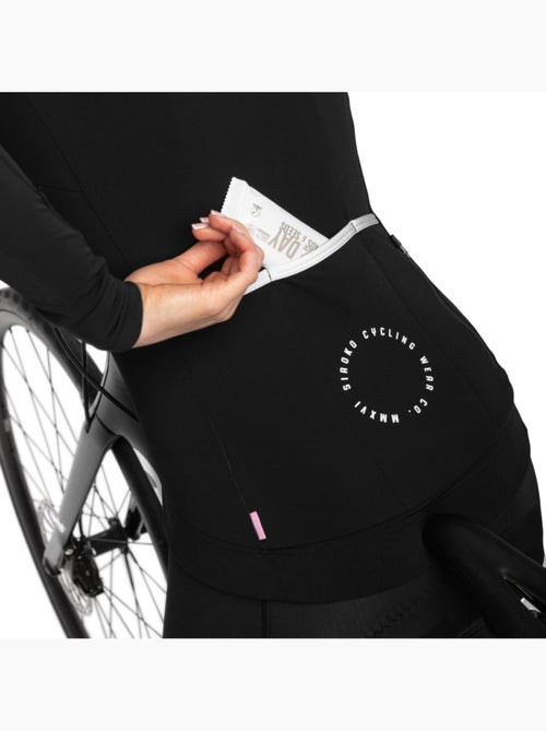 Maillot vélo thermique femme cyclisme femme srx m4 selva negra - Kiabi