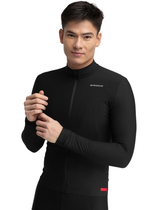 Maillot vélo thermique hiver homme cyclisme homme dw grotto - Kiabi