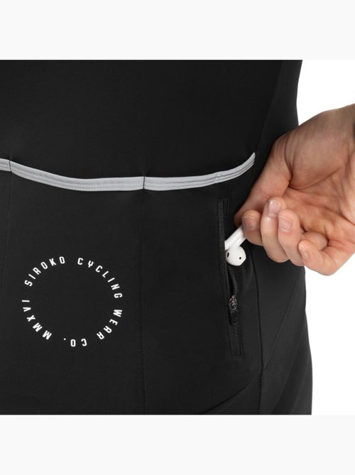 Maillot vélo thermique homme cyclisme homme srx m4 fleet moss - Kiabi