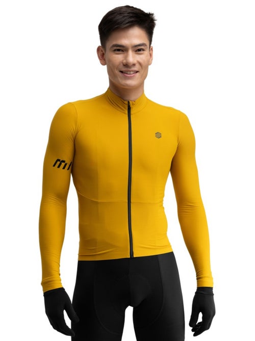 Maillot vélo thermique manches longues homme cyclisme homme m7 beixalis - Kiabi