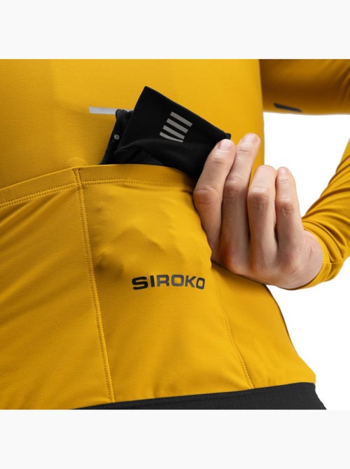 Maillot vélo thermique manches longues homme cyclisme homme m7 beixalis - Kiabi