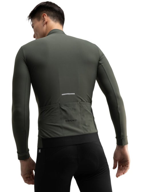 Maillot vélo thermique manches longues homme cyclisme homme m7 spinacia - Kiabi