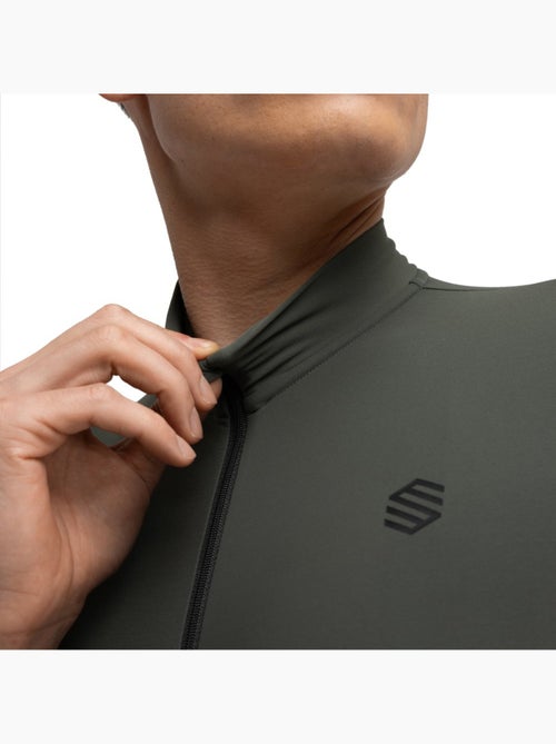 Maillot vélo thermique manches longues homme cyclisme homme m7 spinacia - Kiabi