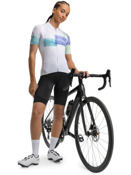 Maillot vélo ultraléger femme cyclisme femme m3 eclat - Kiabi