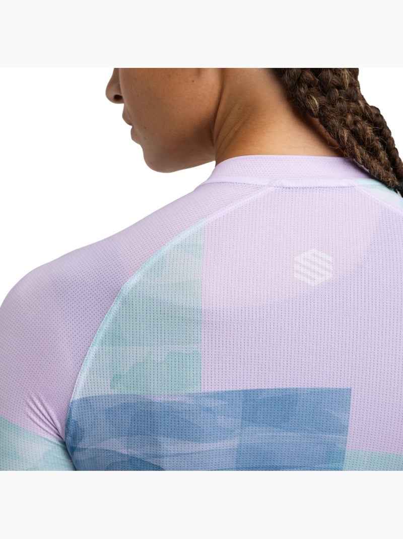 Maillot vélo ultraléger femme cyclisme femme m3 radiant Violet - Kiabi